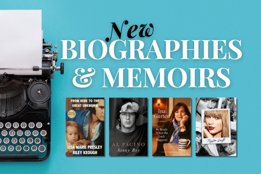 Fall 2024 New Bio & Memoirs Blog Header Image