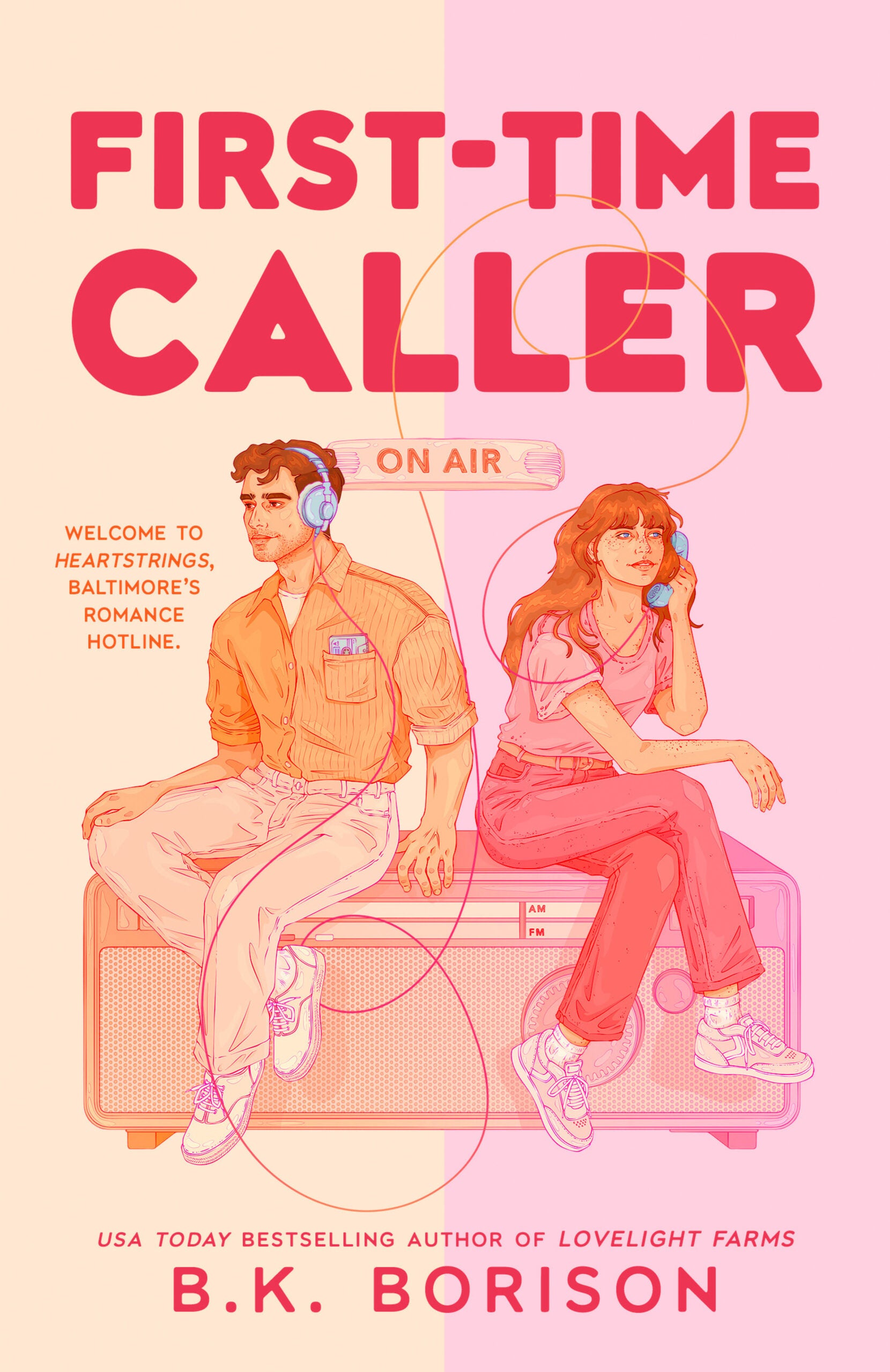 FIRST-TIME CALLER Book Cover Image