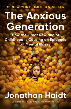 The Anxious Generation Book Cover Image