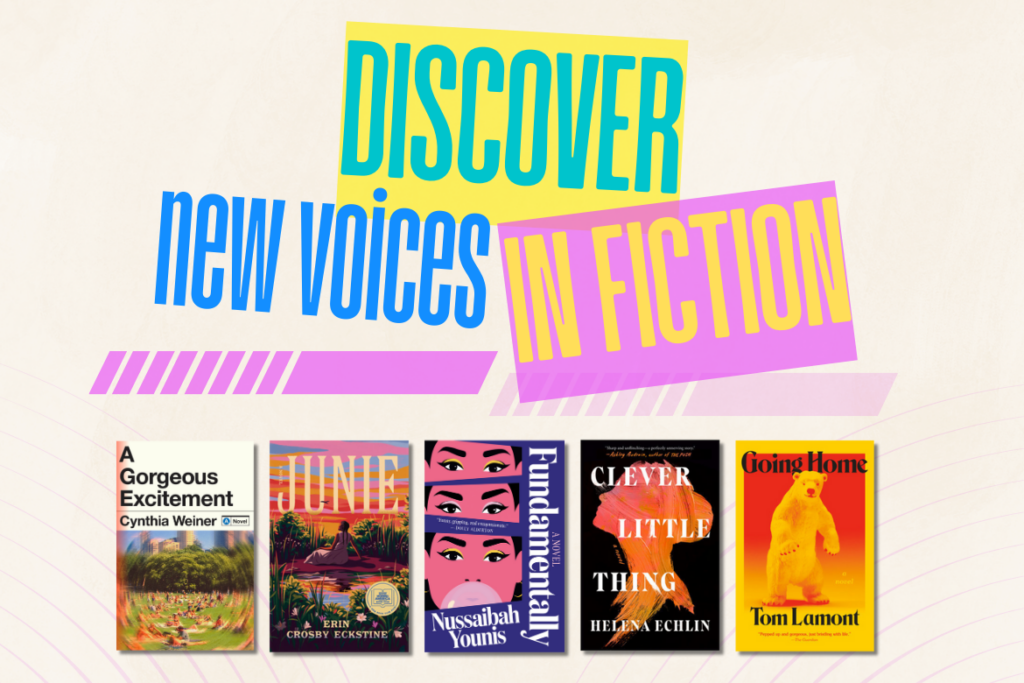 Discover New Voices in Fiction Blog Post Header