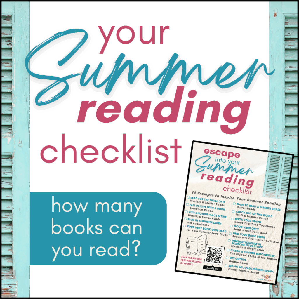 2025 Summer Reading Checklist Image for BRR Site Header