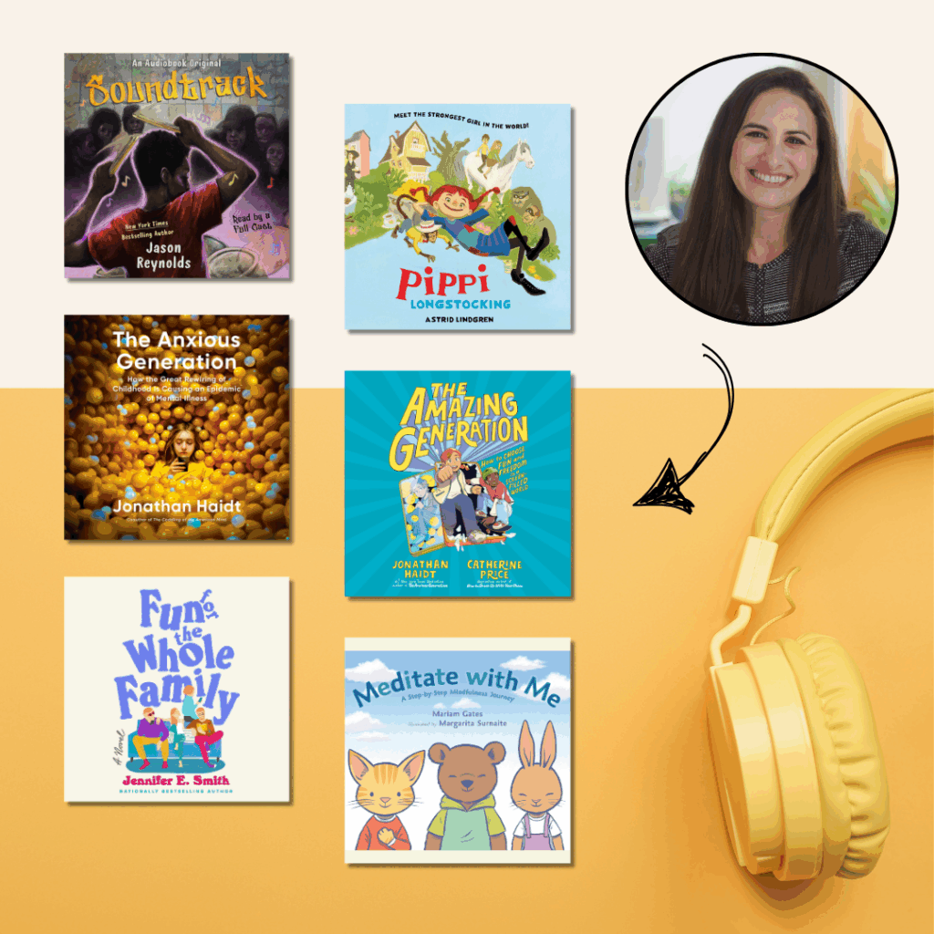 Homepage image for Jen R.'s audiobook month staff picks