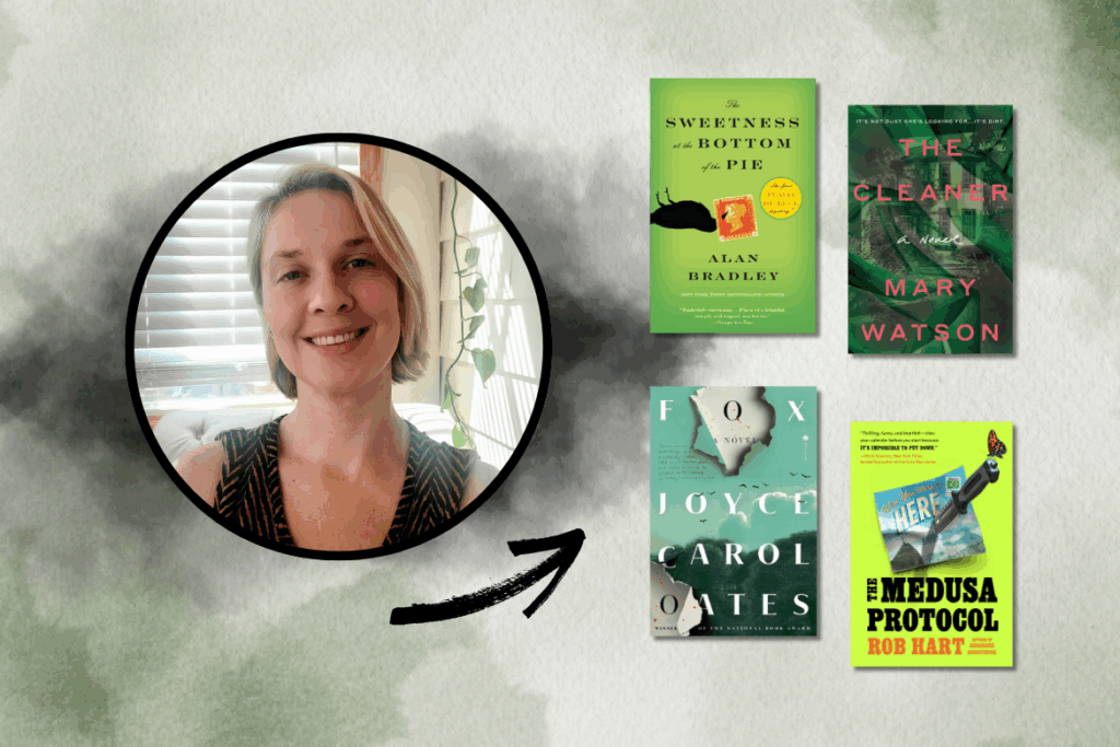 Maureen's Mystery Thriller Staff Picks Blog Header