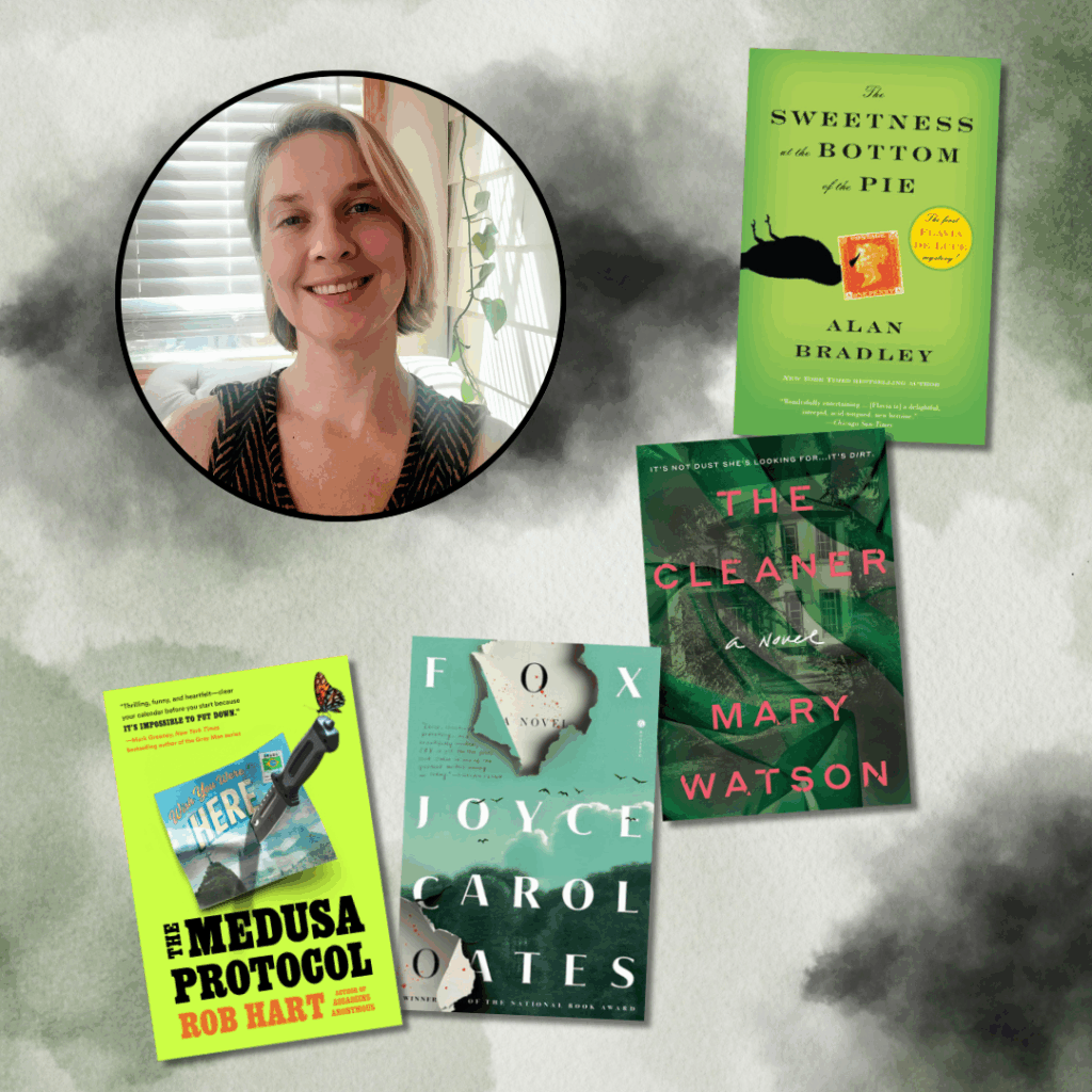 Maureen's Mystery Thriller Staff Picks Image for BRR Homepage