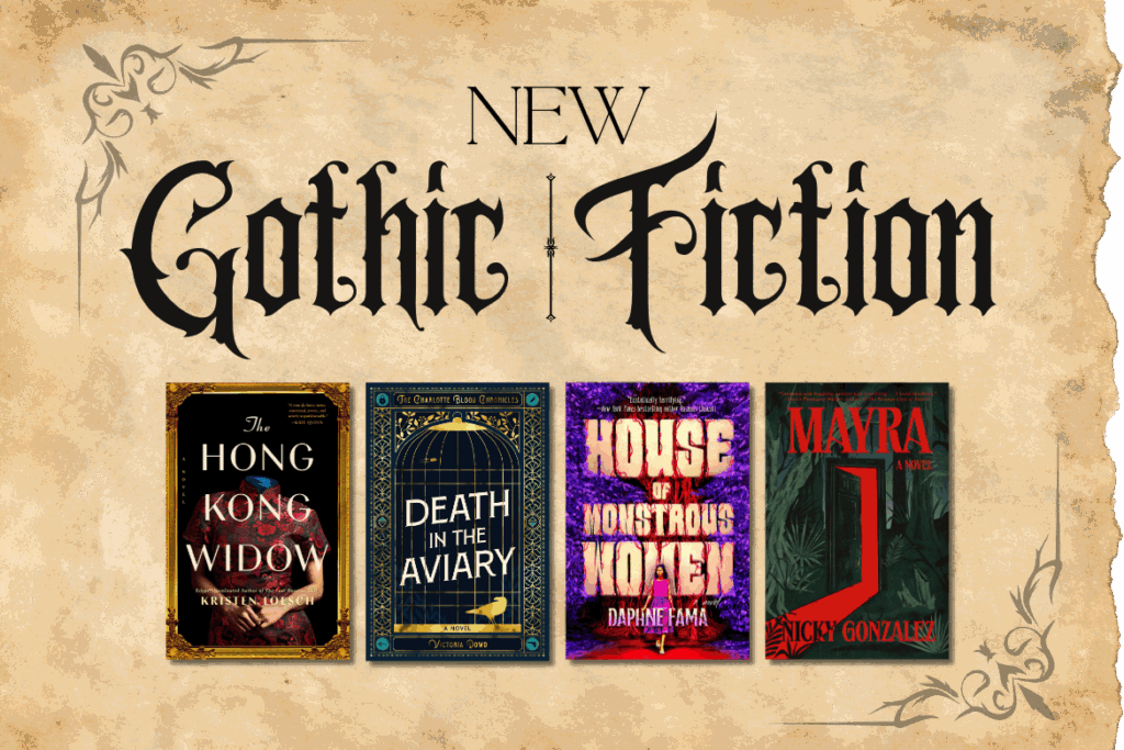 New in Gothic Fiction Fall 2025 Blog Header