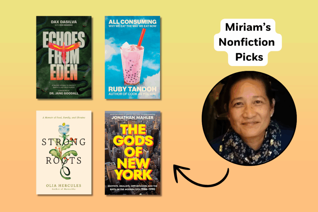 Miriam's Nonfiction Picks September 2025 Blog Header Image