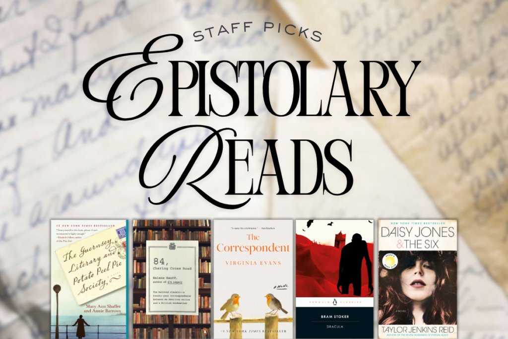 Epistolary Books Header Image