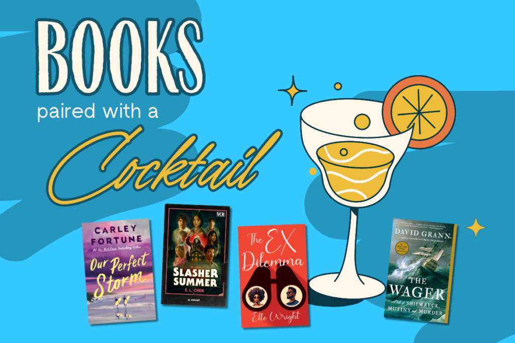 Books Paired with a Cocktail BRR Blog Header Image