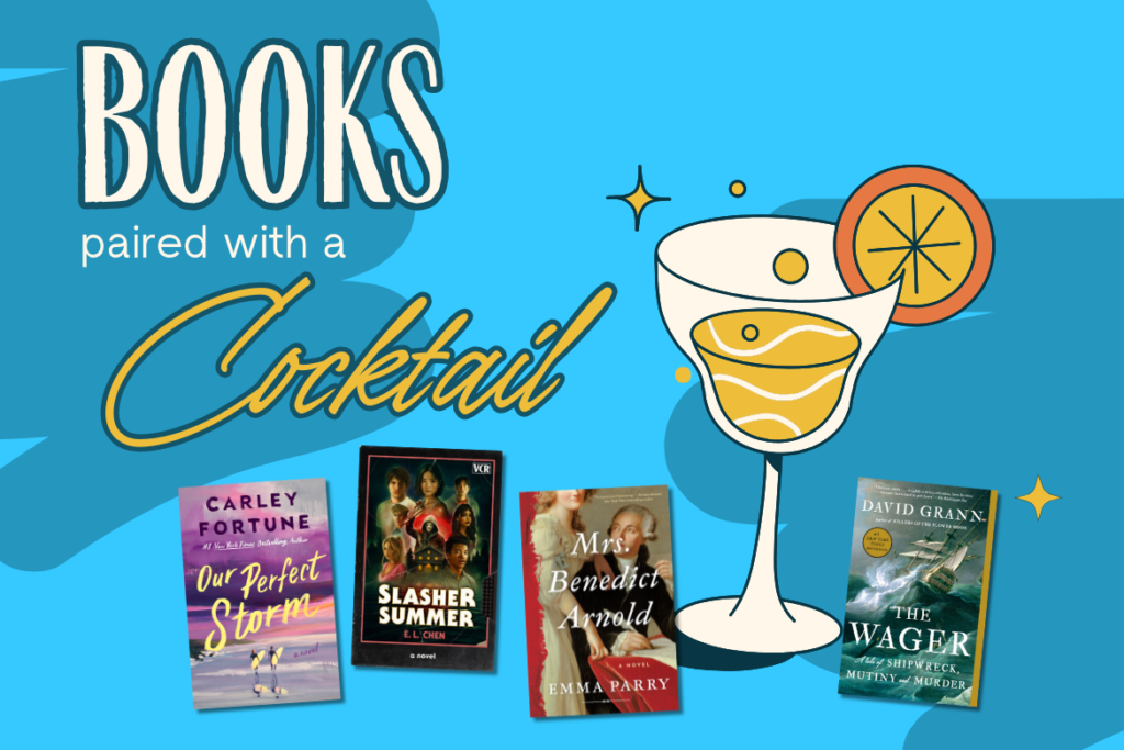 Books Paired with a Cocktail BRR Blog Header Image